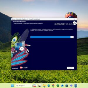 Wilcom e4.5 versão do Windows 24h2